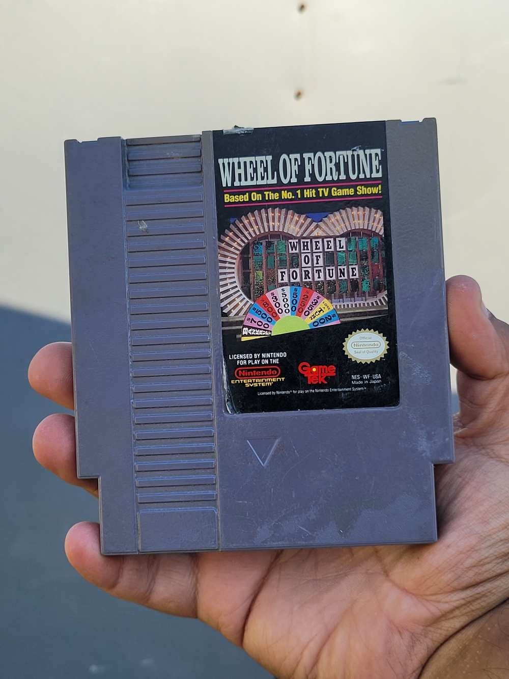 Untested! Wheel of Fortune NES Nintendo Entertainment System  #Nintendo #Nes